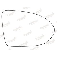 Summit SRG-1134 Replacement Stick-On Standard Mirror Glass RHS
