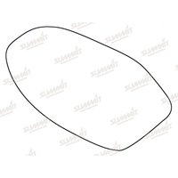 Summit SRG-1142 Replacement Stick-On Standard Mirror Glass RHS