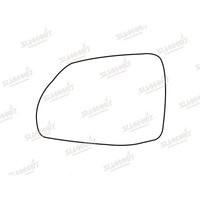 Summit SRG-1237 Replacement Stick-On Standard Mirror Glass LHS
