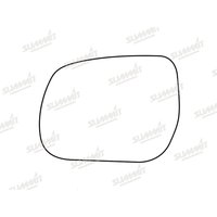 Summit SRG-1247 Replacement Stick-On Standard Mirror Glass LHS