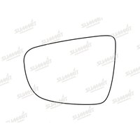 Summit SRG-1255 Replacement Stick-On Standard Mirror Glass LHS