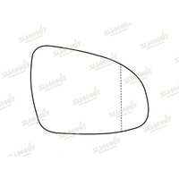 Summit SRG-1260 Replacement Stick-On Standard Mirror Glass RHS