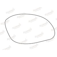 Summit SRG-649B Replacement Standard Mirror Glass with Backing Plate RHS