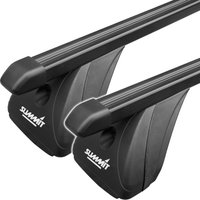 Summit SUP-42102S Premium Steel Multi-Fit Roof Bars 142cm - VW Transporter, Caravelle, Fixed Point