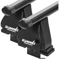 Summit SUP-023 Premium Steel Multi-Fit Roof Bars 115cm - Nissan, Audi, Hyundai, VW, Plain Roof