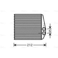 AVA OLA6354 Cooling Heater