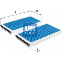 UFI 34.397.00 Argentium Cabin Filter