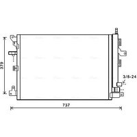 AVA VOA5152D Cooling Condenser