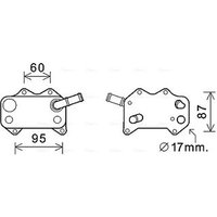 AVA VN3329 Cooling Oil cooler