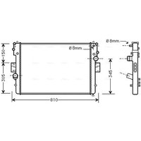 AVA IVA2057 Cooling Radiator