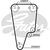 Gates 5505XS Timing Belt