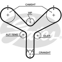 Gates T298 Timing Belt
