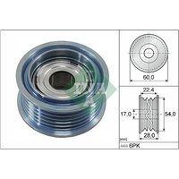 INA 532090010 Deflection Pulley