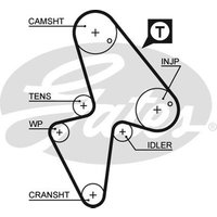 Gates 5418XS Timing Belt