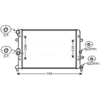 AVA VNA2289 Cooling Radiator