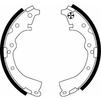 Textar 91051100 Brake Shoe Set
