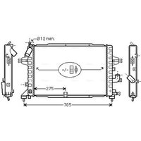 AVA OLA2364 Cooling Radiator