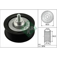 INA 532047710 Deflection Pulley