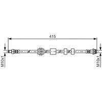Bosch 1987481425 Brake Hose (BH1313)