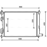 AVA HYA2277 Cooling Radiator
