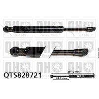 Quinton Hazell QTS828721 Gas Spring tray (boot/cargo bay)