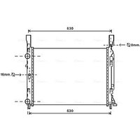 AVA RTA2469 Cooling Radiator