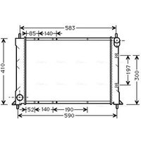 AVA AU2149 Cooling Radiator