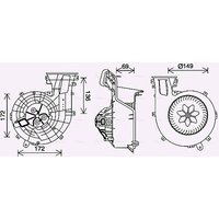 AVA OL8693 Cooling Blower
