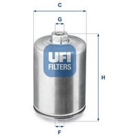 UFI 31.748.00 Fuel Filter