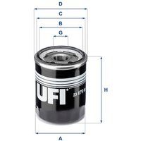 UFI 23.479.00 Oil Filter