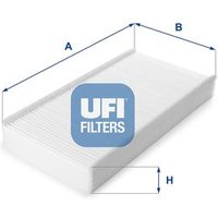 UFI 53.227.00 Cabin Filter