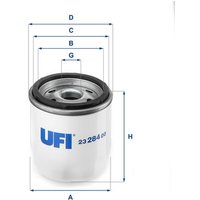 UFI 23.284.00 Oil Filter