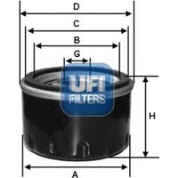 UFI 23.482.00 Oil Filter