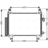 AVA TOA5407D Cooling Condenser