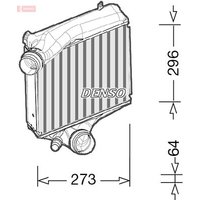 Denso DIT28023 Intercooler