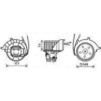 AVA OL8629 Cooling Blower