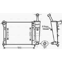 AVA LC2099 Cooling Radiator