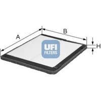 UFI 53.020.00 Cabin Filter