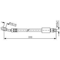 Bosch 1987476202 Brake Hose (BH772)
