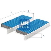 UFI 34.173.00 Argentium Cabin Filter