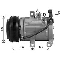AVA FDAK682 Cooling Compressor