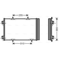 AVA PEA5291D Cooling Condenser