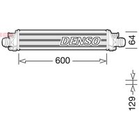 Denso DIT15001 Charger Intercooler
