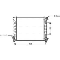 AVA VNA2040 Cooling Radiator