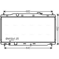 AVA HD2307 Cooling Radiator