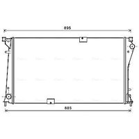 AVA RTA2490 Cooling Radiator
