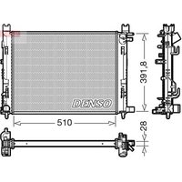 Denso DRM23109 Engine Cooling Radiator