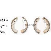 Textar 91074500 Brake Shoe Set