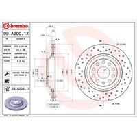Brembo 09.A200.1X Xtra Brake Disc