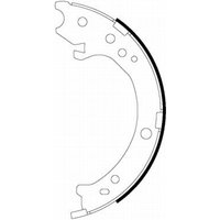 Textar 91072300 Brake Shoe Set
